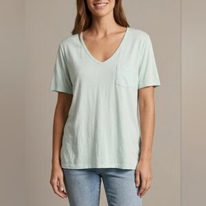 5 For $25✨️Wilfred Free Aritzia Womens Small/Medium Light Blue T-Shirt Top
